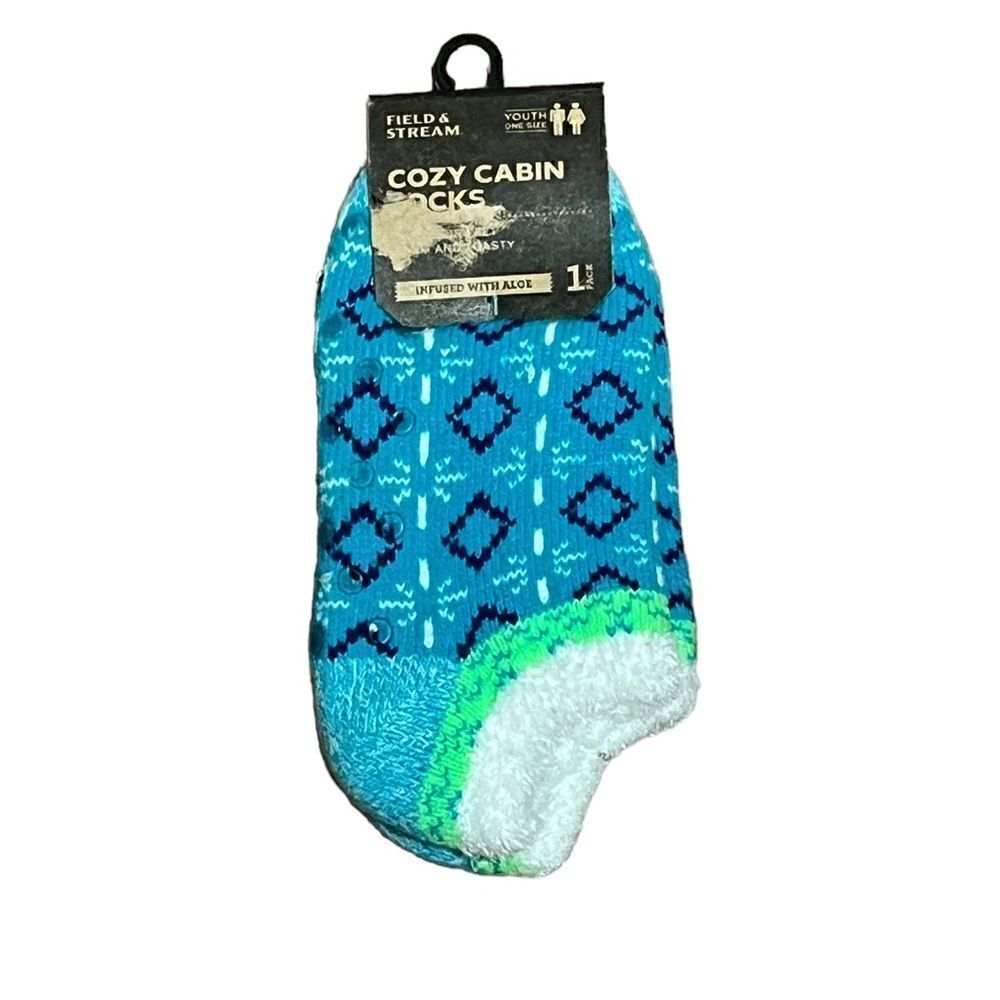 ‎Field & Stream Cozy Cabin Youth Socks, NWT